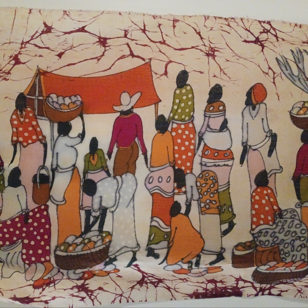 NWOT Batik Painting #JW0408